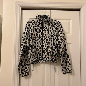 Fabletics printed zip up sweatshirt